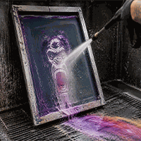 LAVADO DE CUADROS PARA SERIGRAF&Iacute;A