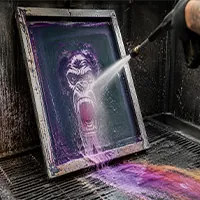 LAVADO DE CUADROS PARA SERIGRAF&Iacute;A